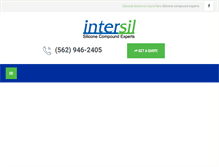 Tablet Screenshot of inter-sil.com